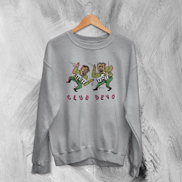 Devo Sweatshirt Tour Concert Sweater Club Devo Shirt New Wave Band