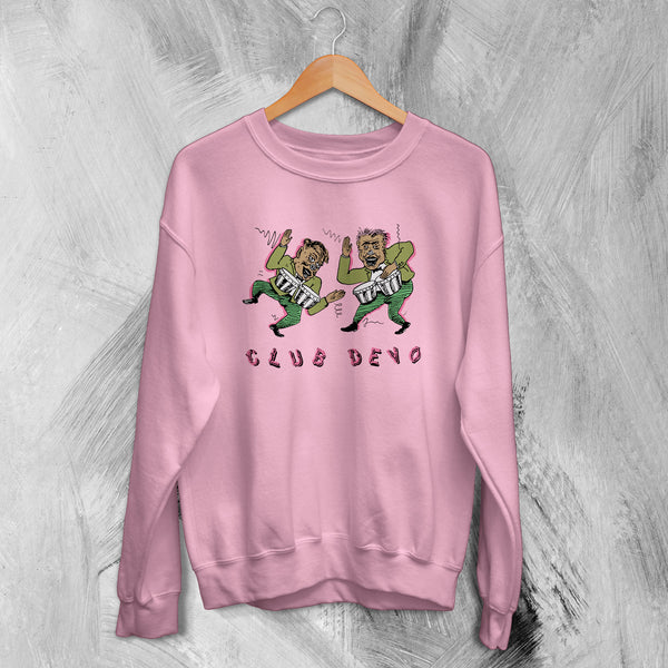 Devo Sweatshirt Tour Concert Sweater Club Devo Shirt New Wave Band