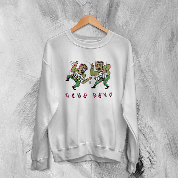 Devo Sweatshirt Tour Concert Sweater Club Devo Shirt New Wave Band