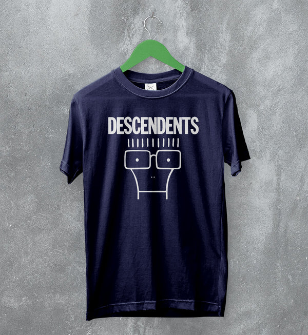 Descendents T-Shirt Band Logo Tee Vintage Cartoon Milo Shirt Punk Merch