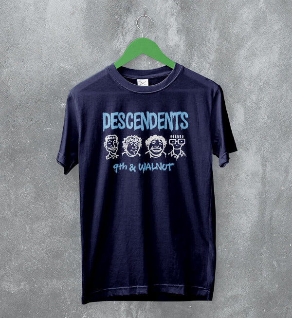 Descendents T-Shirt 9th & Walnut Tee Vintage Logo Band Shirt Cartoon Merch