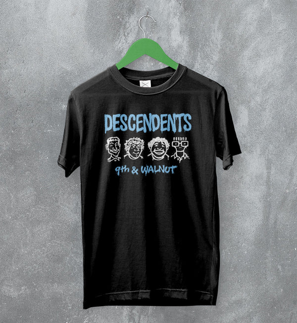 Descendents T-Shirt 9th & Walnut Tee Vintage Logo Band Shirt Cartoon Merch