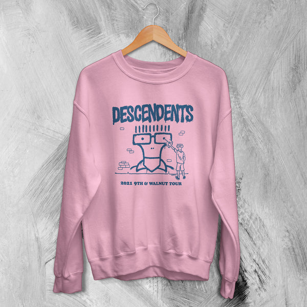 Descendents Sweatshirt 9th & Walnut Sweater Tour Band Shirt Punk Rock