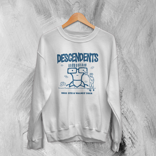 Descendents Sweatshirt 9th & Walnut Sweater Tour Band Shirt Punk Rock