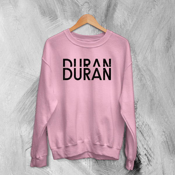 Duran Duran Logo Sweatshirt Pop Concert Sweater Band Duran Duran Shirt