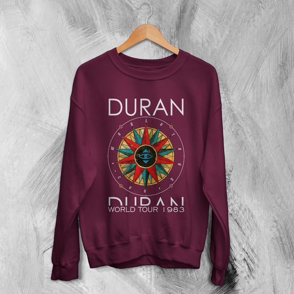 Duran Duran Sweatshirt World Tour Sweater Live Concert Shirt 1983 Band