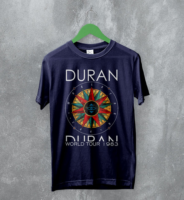 Duran Duran T-Shirt World Tour Tee Live Concert Shirt 1983 Band Merch