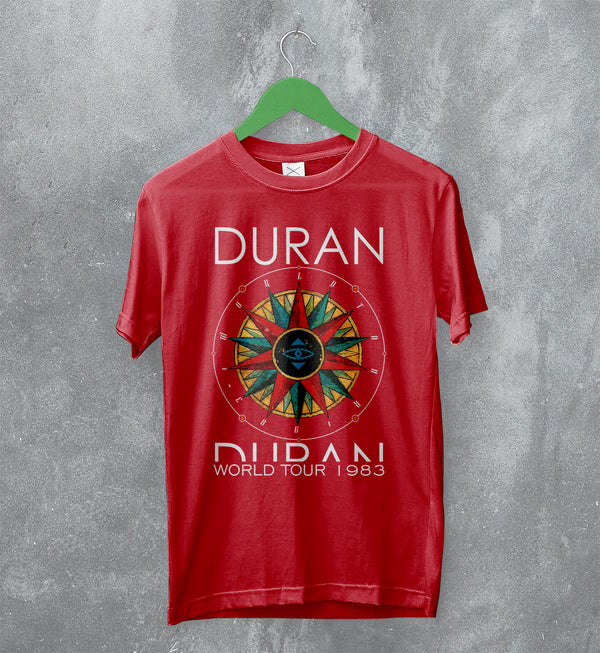 Duran Duran T-Shirt World Tour Tee Live Concert Shirt 1983 Band Merch