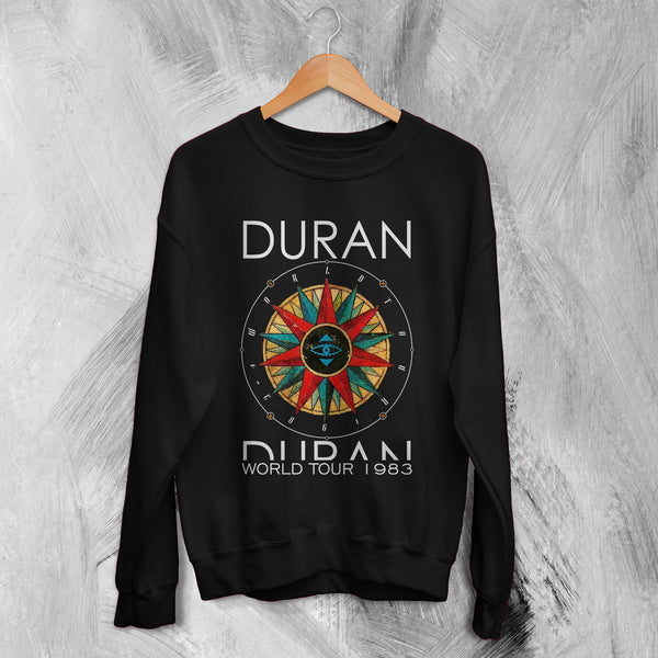 Duran Duran Sweatshirt World Tour Sweater Live Concert Shirt 1983 Band
