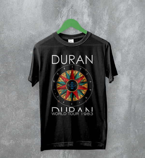 Duran Duran T-Shirt World Tour Tee Live Concert Shirt 1983 Band Merch
