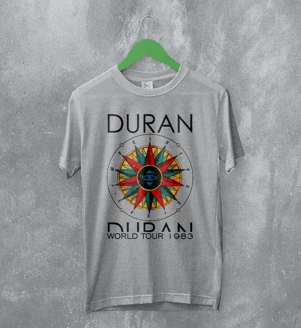 Duran Duran T-Shirt World Tour Tee Live Concert Shirt 1983 Band Merch
