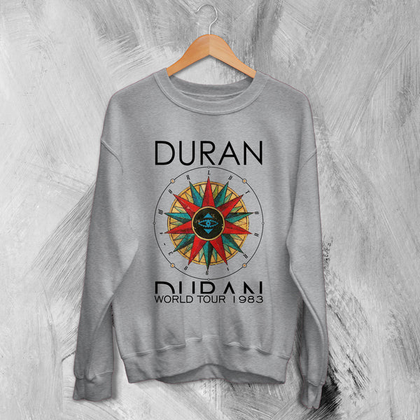 Duran Duran Sweatshirt World Tour Sweater Live Concert Shirt 1983 Band