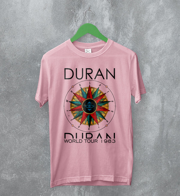 Duran Duran T-Shirt World Tour Tee Live Concert Shirt 1983 Band Merch