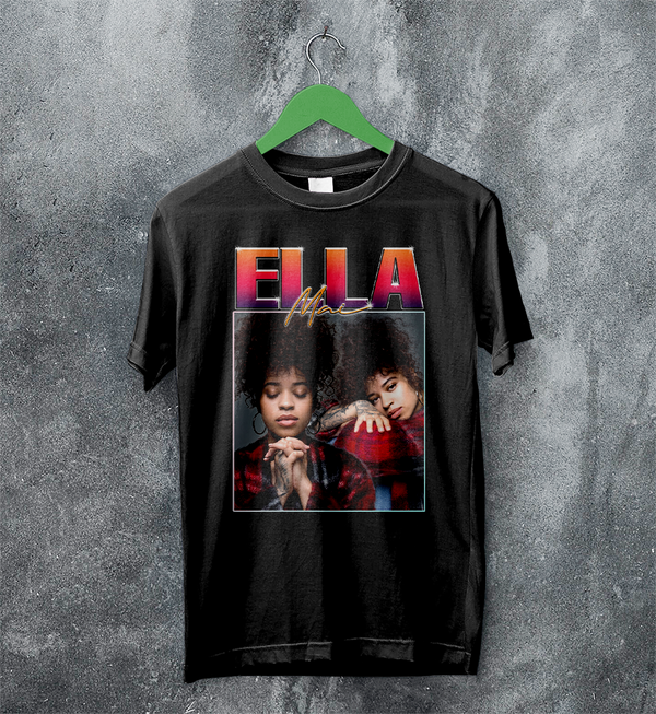 Vintage Ella Mai T-Shirt RnB Ella Mai Bootleg Shirt R&B Music Fans Tee