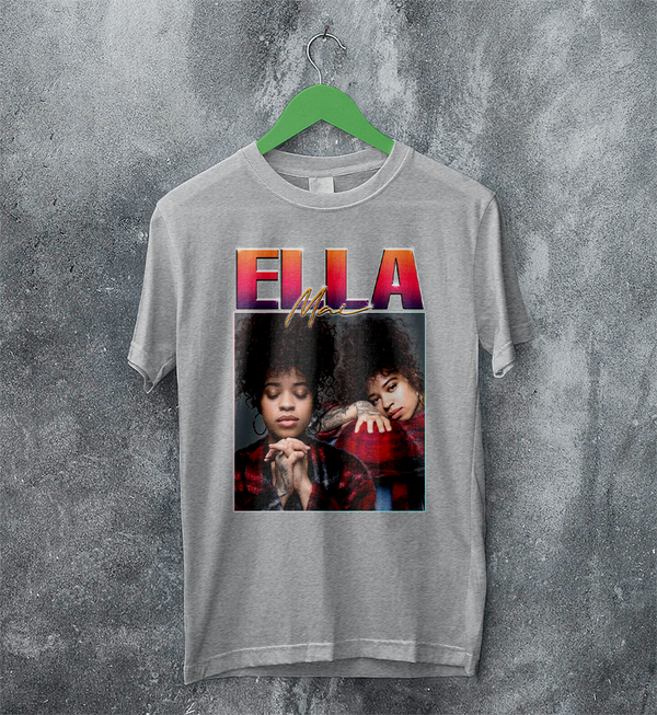Vintage Ella Mai T-Shirt RnB Ella Mai Bootleg Shirt R&B Music Fans Tee