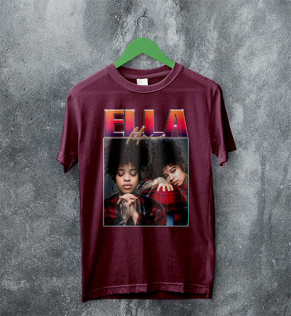Vintage Ella Mai T-Shirt RnB Ella Mai Bootleg Shirt R&B Music Fans Tee