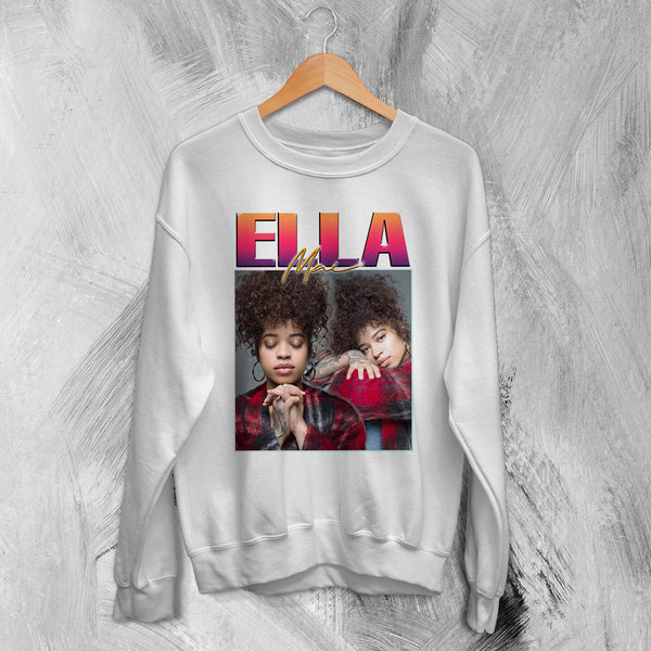Vintage Ella Mai Sweatshirt RnB Ella Mai Bootleg Shirt R&B Music Fans Crewneck