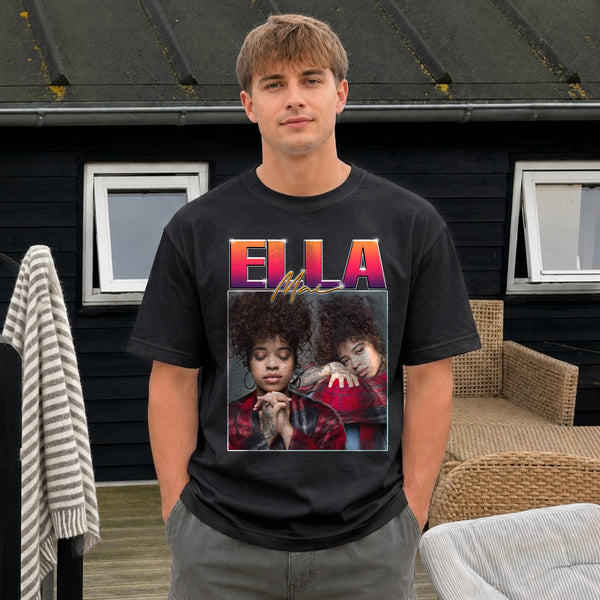 Vintage Ella Mai T-Shirt RnB Ella Mai Bootleg Shirt R&B Music Fans Tee