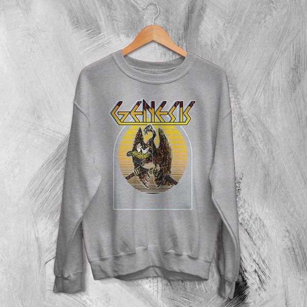 Genesis Dragon Sweatshirt Art Genesis Shirt Rock Music Crewneck
