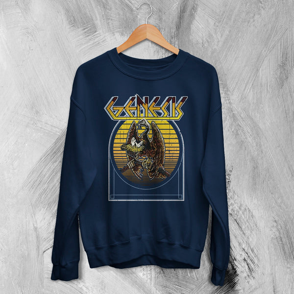 Genesis Dragon Sweatshirt Art Genesis Shirt Rock Music Crewneck