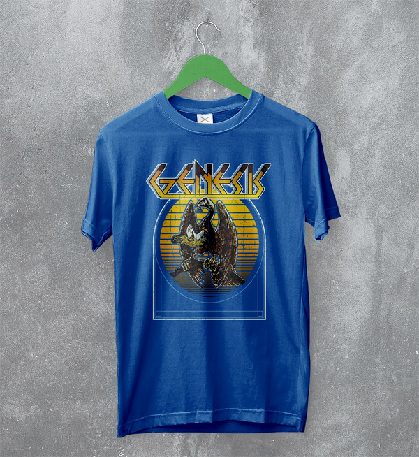 Genesis Dragon T-Shirt Art Genesis Shirt Rock Music Tee