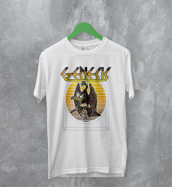 Genesis Dragon T-Shirt Art Genesis Shirt Rock Music Tee