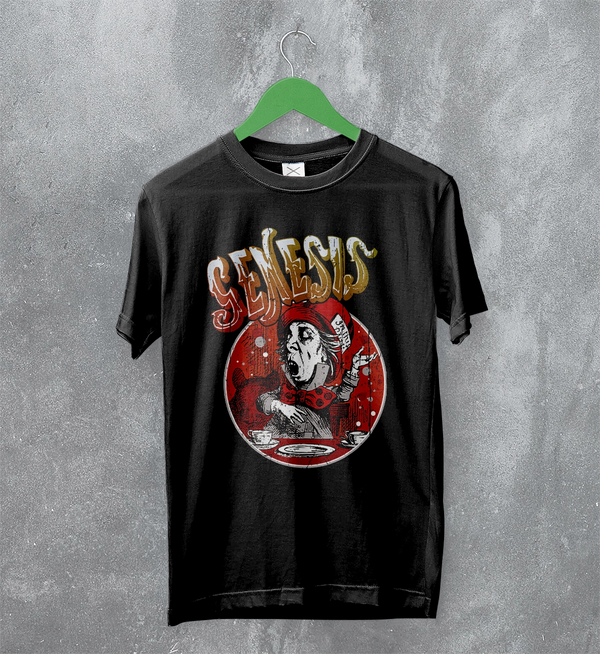 Genesis Band T-Shirt Tour Concert Genesis Shirt Scremo Dinner Tee