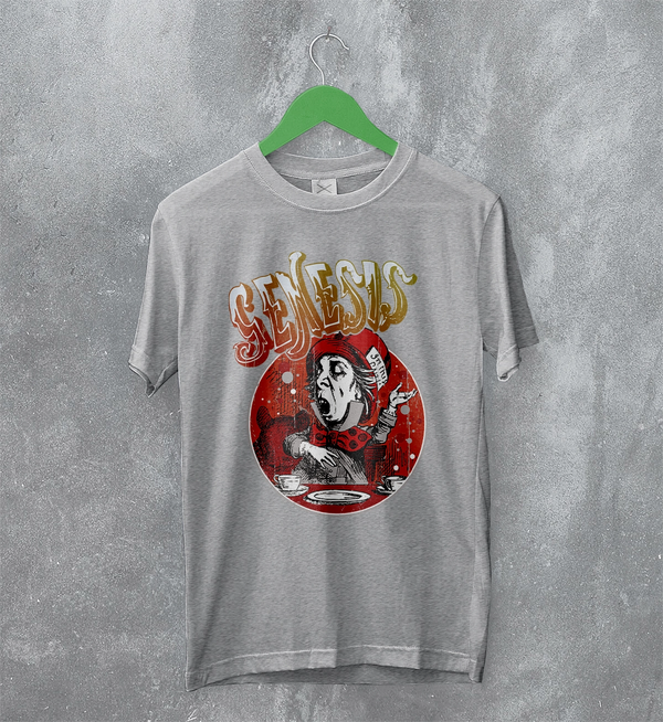Genesis Band T-Shirt Tour Concert Genesis Shirt Scremo Dinner Tee