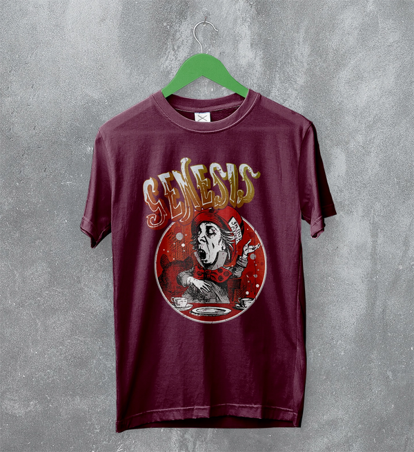 Genesis Band T-Shirt Tour Concert Genesis Shirt Scremo Dinner Tee