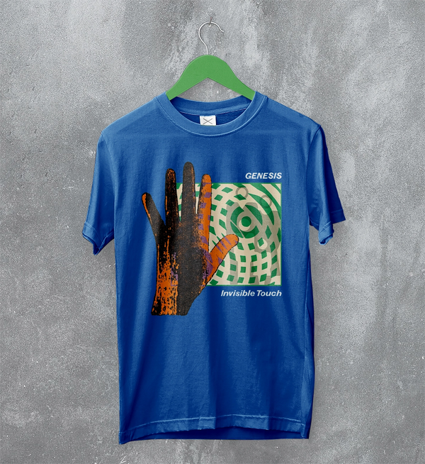 Genesis Invisible Touch T-Shirt Rock Genesis Shirt 90s Album Music Tee