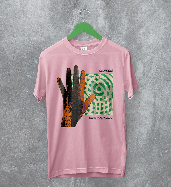 Genesis Invisible Touch T-Shirt Rock Genesis Shirt 90s Album Music Tee