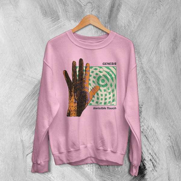Genesis Invisible Touch Sweatshirt Rock Genesis Shirt 90s Album Music Crewneck