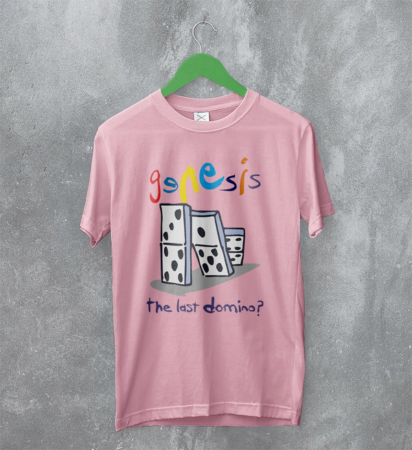 Genesis Tour T-Shirt The Last Domino Genesis Shirt Concert Music Tee