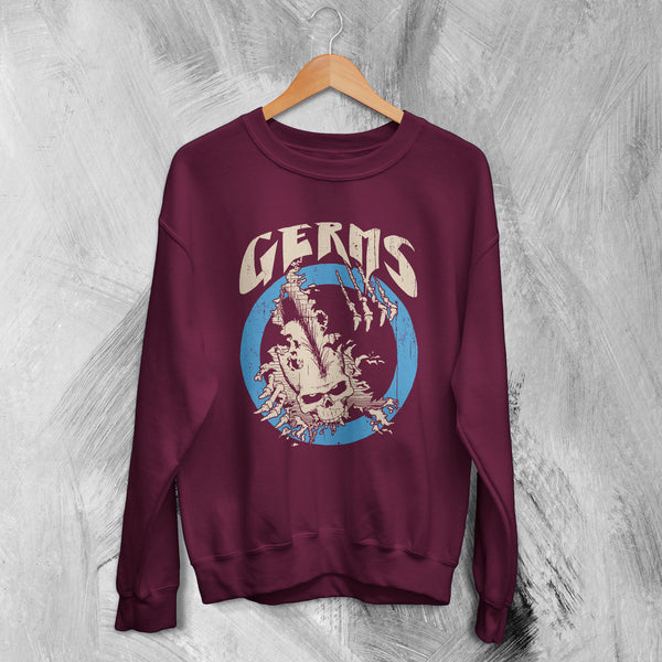 Germs Sweatshirt Live at the Starwood Sweater Album Concert Shirt 80s Punk