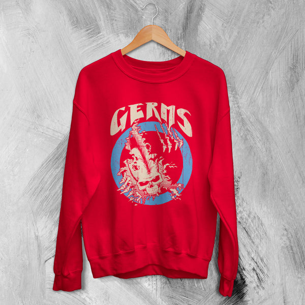 Germs Sweatshirt Live at the Starwood Sweater Album Concert Shirt 80s Punk