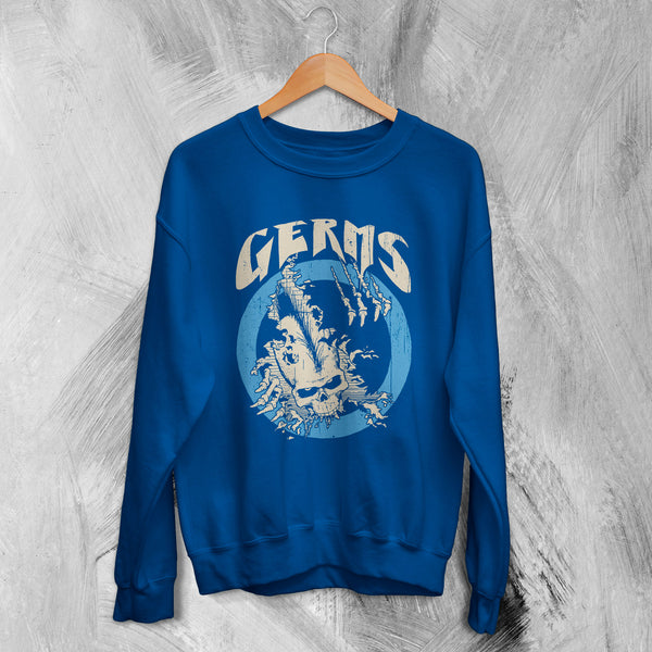 Germs Sweatshirt Live at the Starwood Sweater Album Concert Shirt 80s Punk