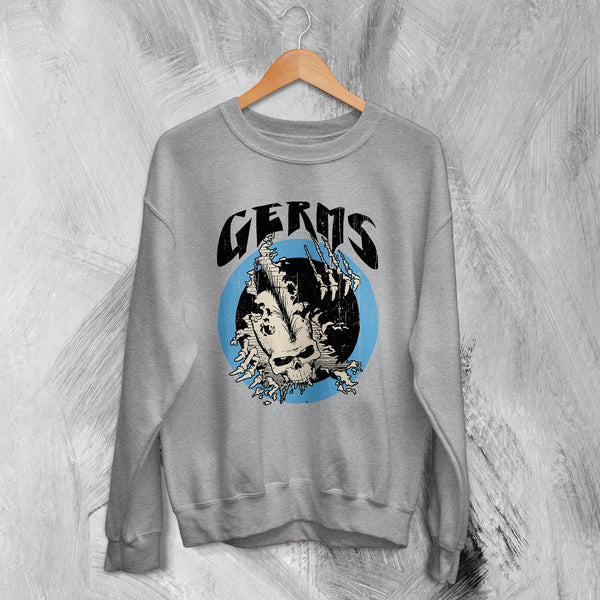 Germs Sweatshirt Live at the Starwood Sweater Album Concert Shirt 80s Punk
