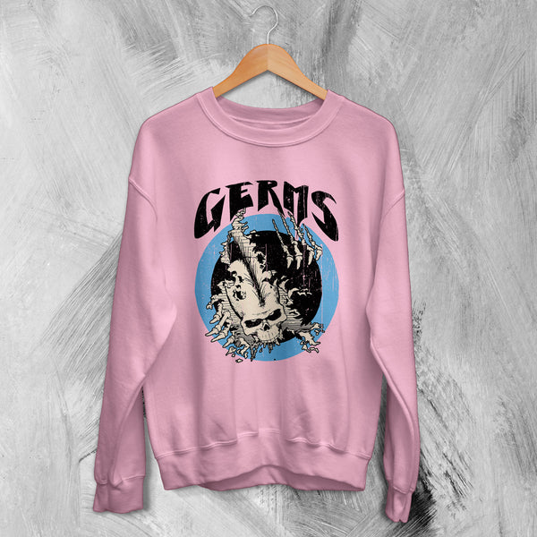 Germs Sweatshirt Live at the Starwood Sweater Album Concert Shirt 80s Punk