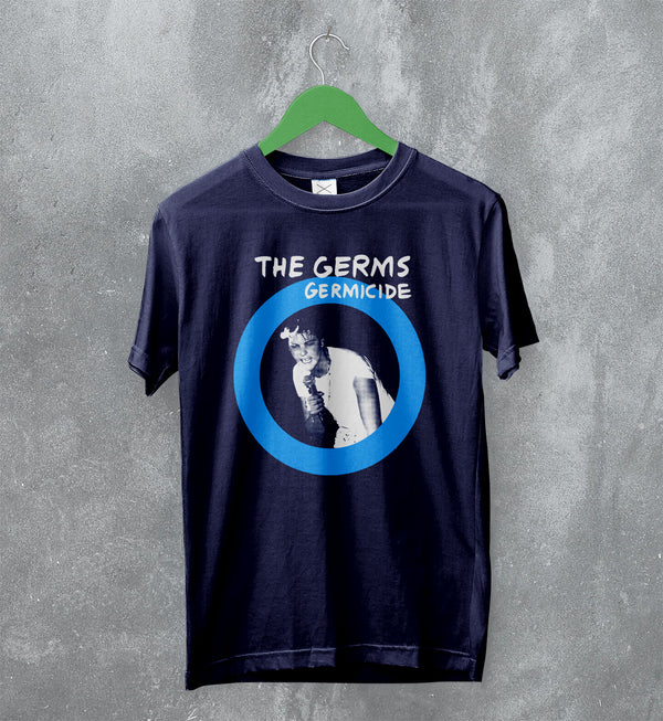 Germs T-Shirt Germicide Tee Darby Crash Shirt 80s Hardcore Music Album
