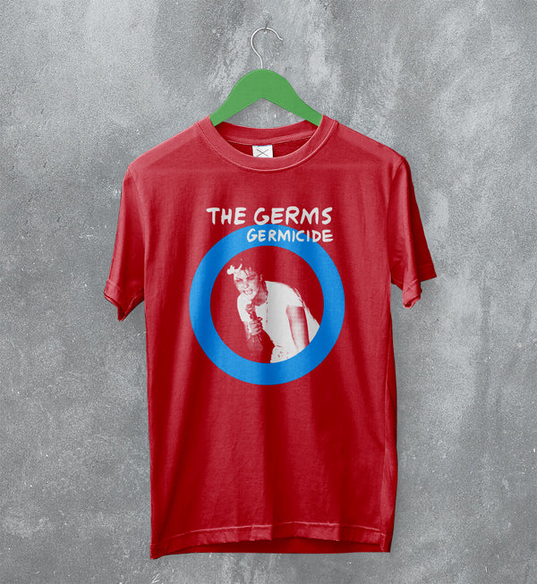 Germs T-Shirt Germicide Tee Darby Crash Shirt 80s Hardcore Music Album
