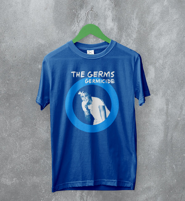Germs T-Shirt Germicide Tee Darby Crash Shirt 80s Hardcore Music Album