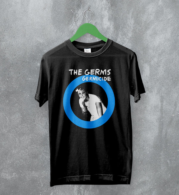 Germs T-Shirt Germicide Tee Darby Crash Shirt 80s Hardcore Music Album