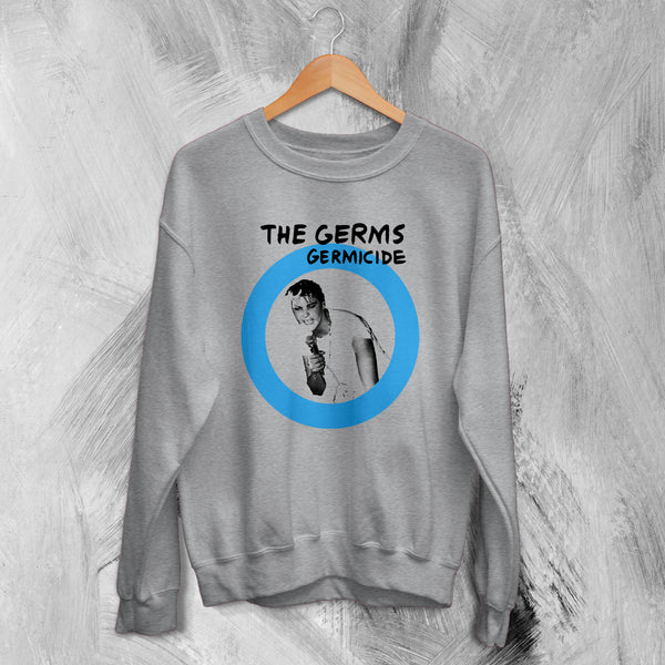 Germs Sweatshirt Germicide Sweater Darby Crash Shirt 80s Hardcore Album