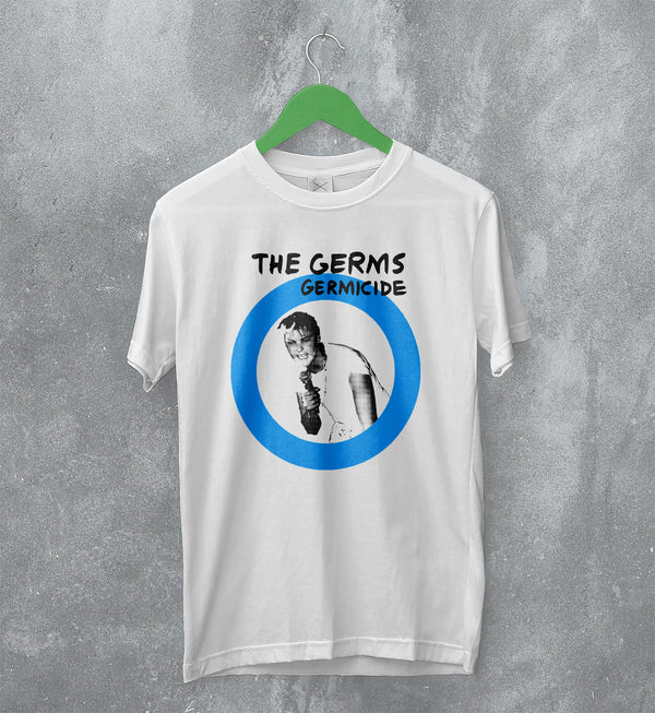 Germs T-Shirt Germicide Tee Darby Crash Shirt 80s Hardcore Music Album