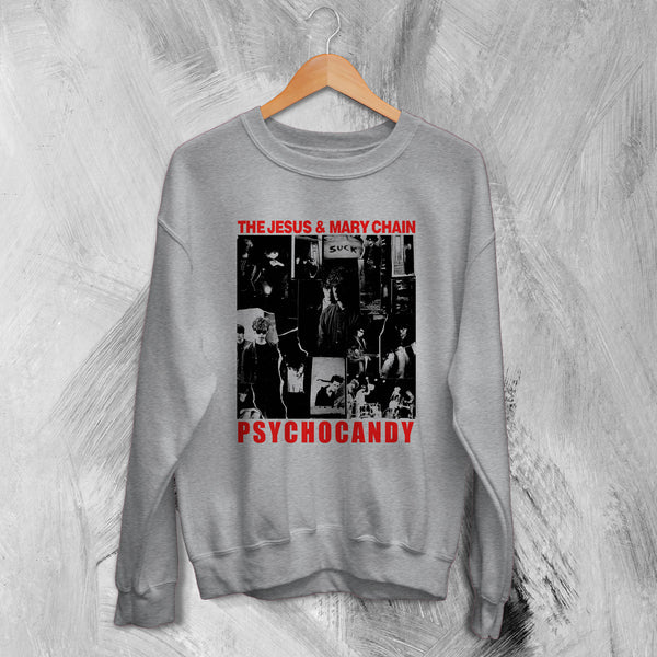 The Jesus and Mary Chain Sweatshirt Psychocandy Sweater Album Art Shirt