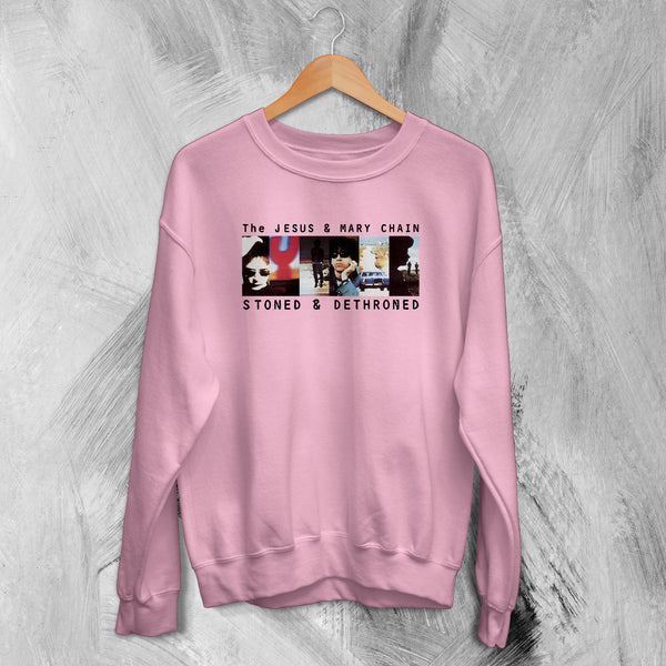 The Jesus and Mary Chain Sweatshirt Stoned & Dethroned Sweater Band Shirt