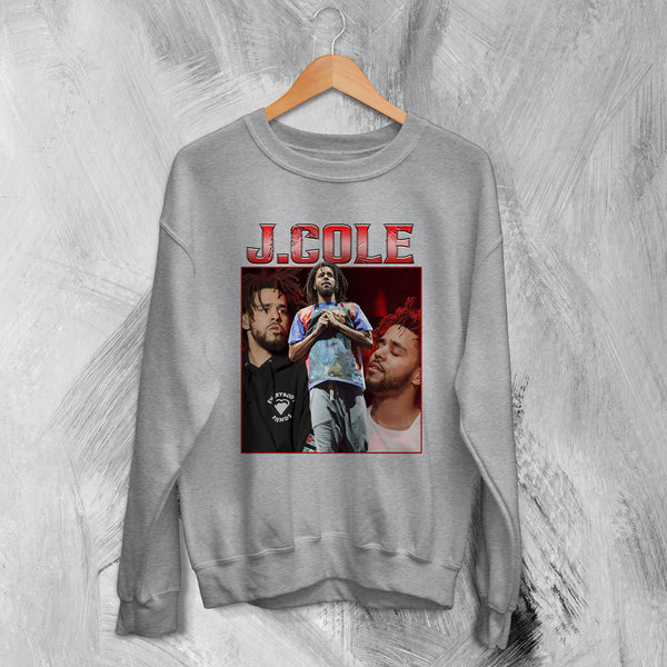 Bootleg J Cole Sweatshirt Tour Rap Sweater J Cole Shirt Vintage Hip-Hop