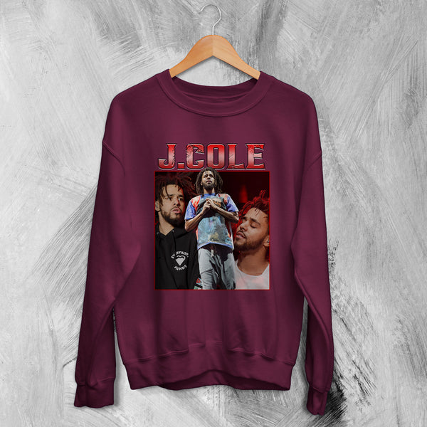 Bootleg J Cole Sweatshirt Tour Rap Sweater J Cole Shirt Vintage Hip-Hop
