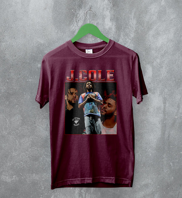Bootleg J Cole T-Shirt Tour Rap Tee J Cole Shirt Vintage Hip-Hop