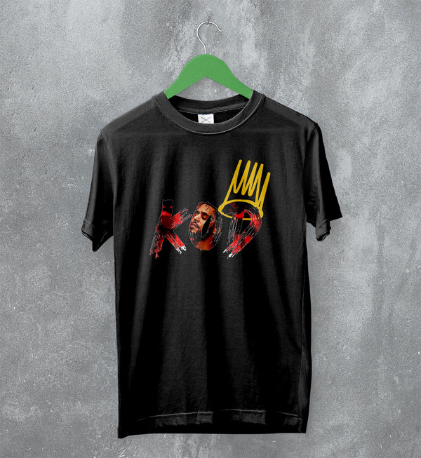 Logo J Cole T-Shirt Rapper Tour Tee J Cole Shirt KOD Rap Merch
